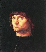 Antonello da Messina Portrait of a Man (Il Condottiere) oil on canvas